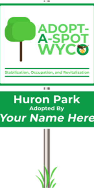 Adopt A Spot Brochure Sign