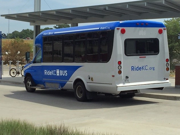 a picture of the RideKC Bus