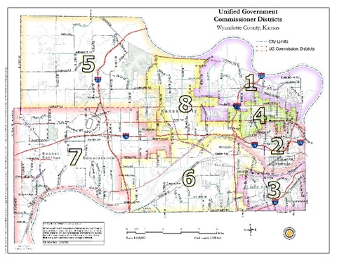 2023 Commission District Boundaries