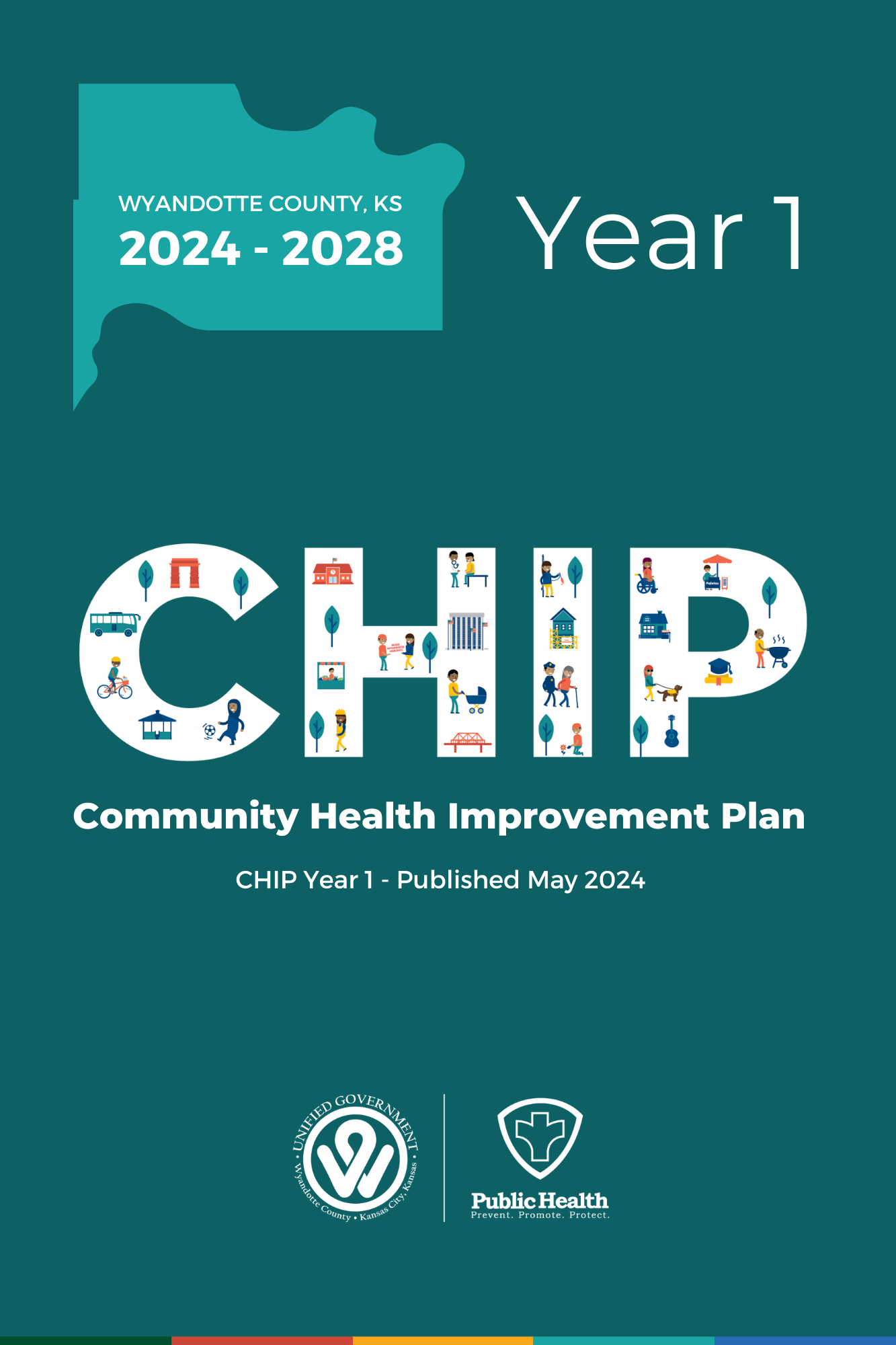Image of the 2024-2028 Wyandotte County CHIP Year 1 Booklet