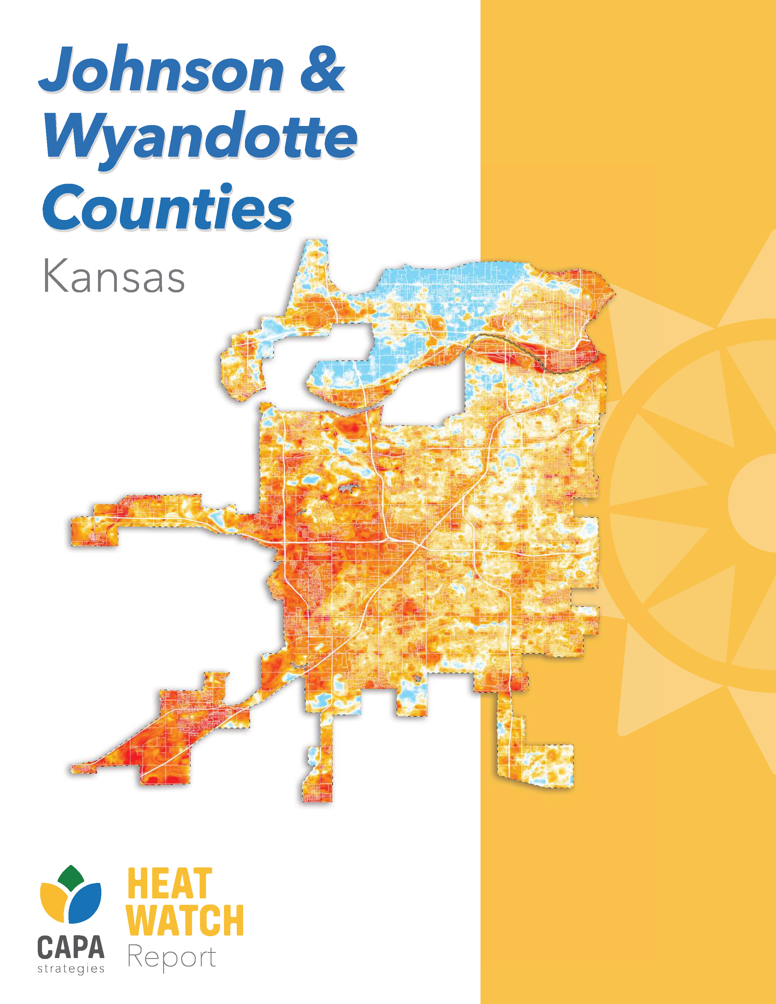 Image of the Heat Watch Report Cover for WyCo and JoCo 2023.png