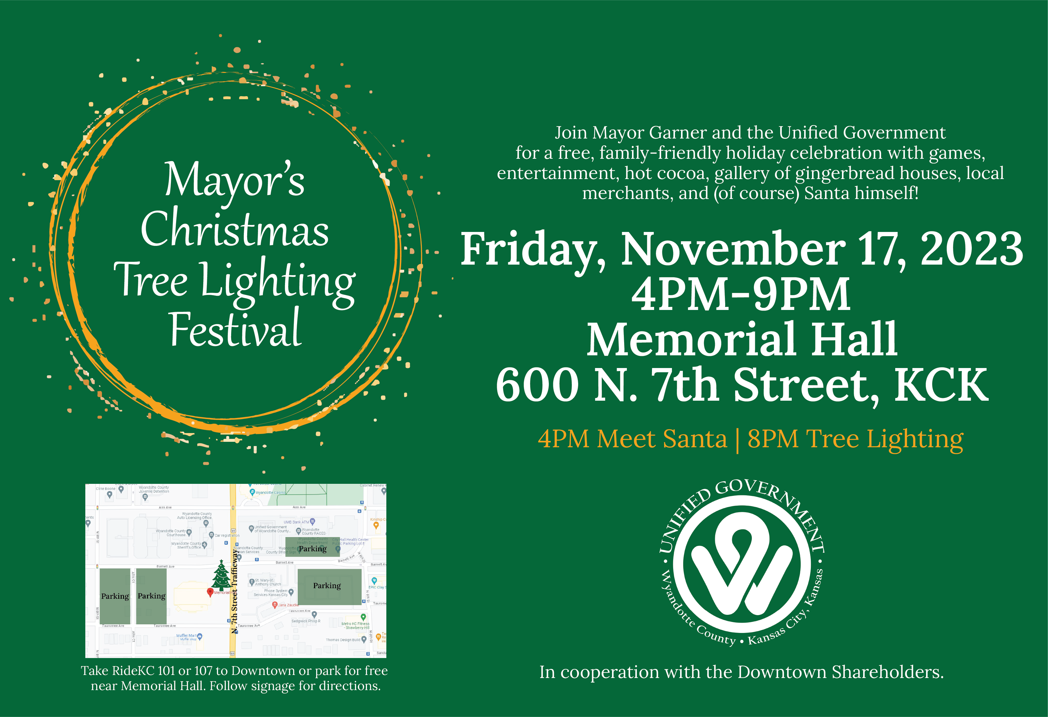Wyandotte Tree Lighting 2024 Rebe Valery