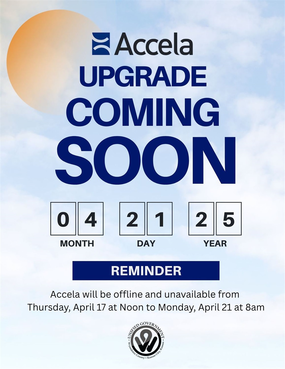 NRC Accela Upgrade Flyer April 2025