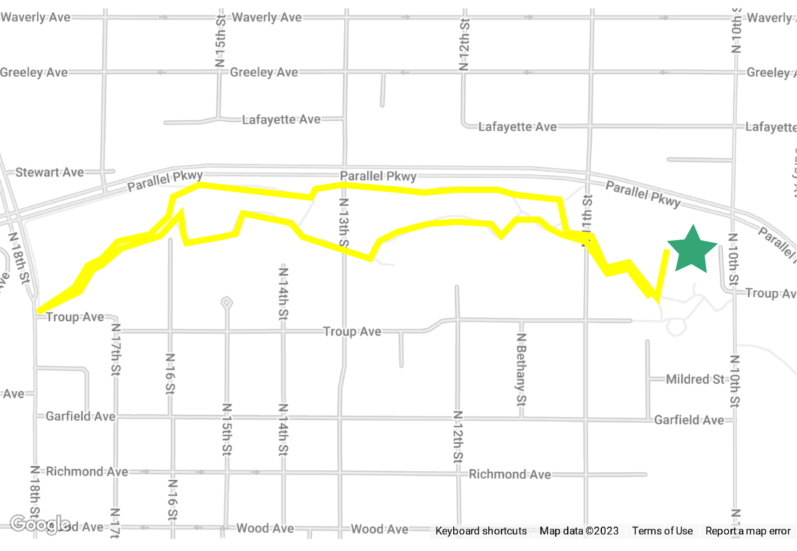 2023 Plogtober KCK Route