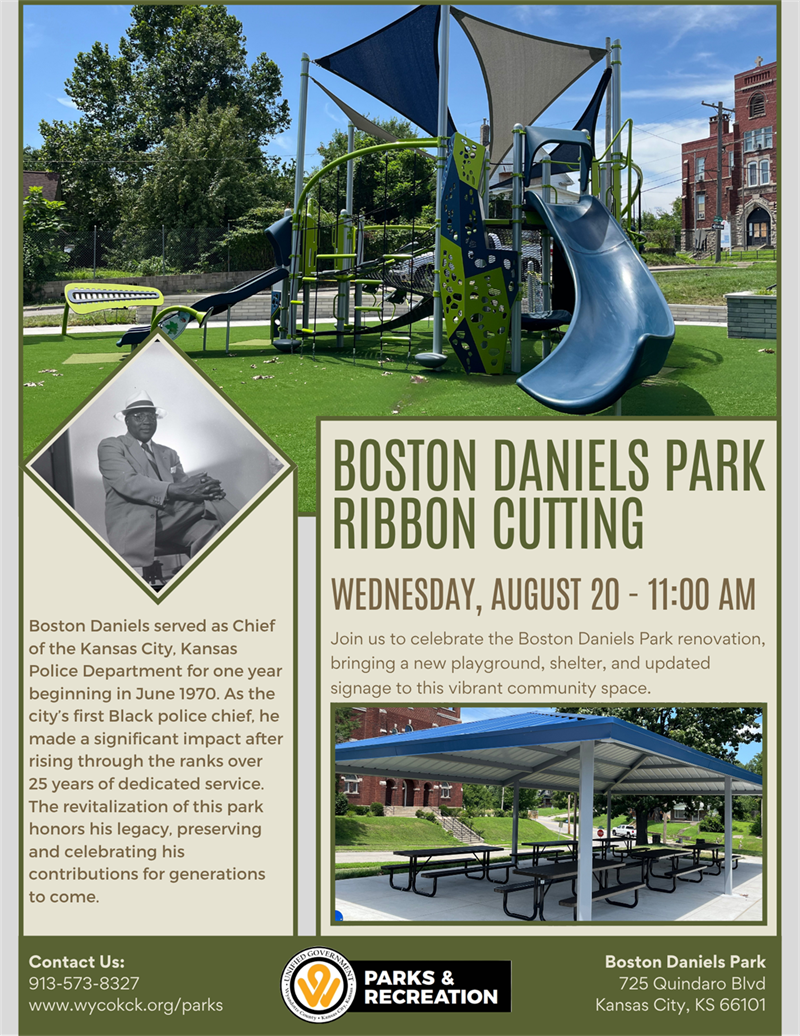 Boston Daniels Park Ribbon Cutting