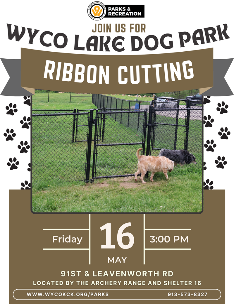 WyCo Lake Dog Park Flyer