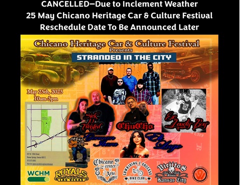 Chicano Festival Reschedule Flyer