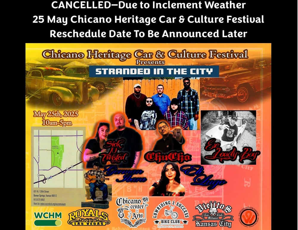 Chicano Festival Reschedule Flyer