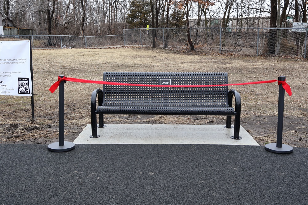 AARP park Bench Photo 2025