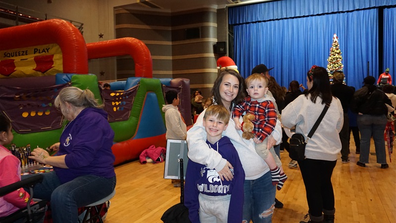 Guests at Donuts with Santa 2024