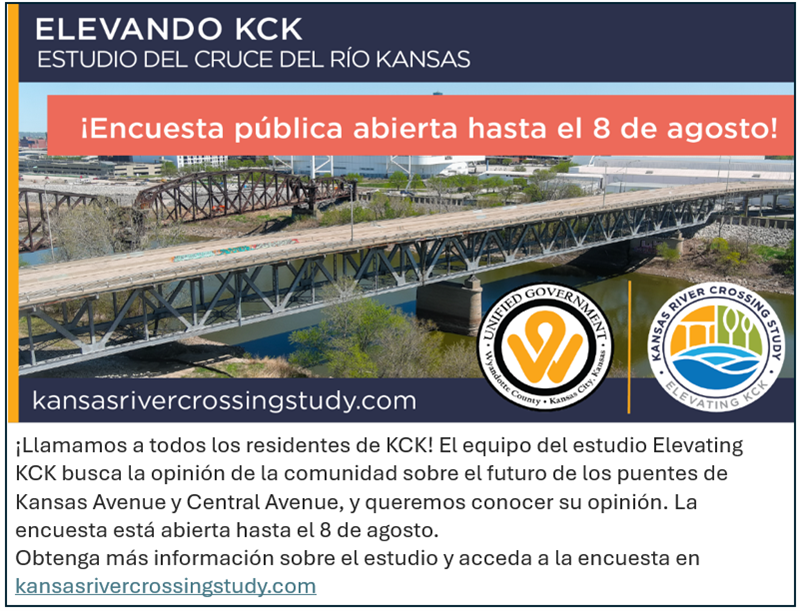 KCK Spanish Kansas River Survey Graphic