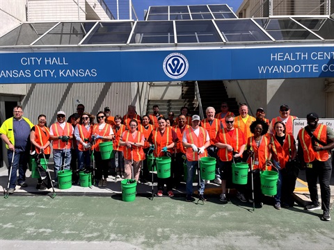 Earth Day Group Photo 2025