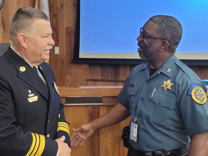 Chief Rubin and Undersheriff 