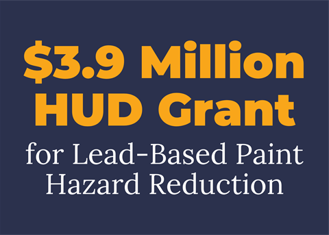 HUD grant news graphic