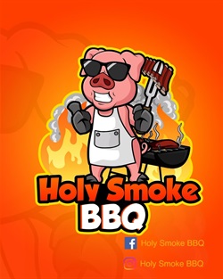 Holy Smoke BBQ logo