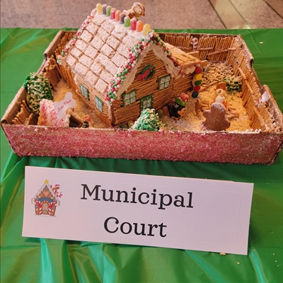 Muni Court Gingerbread House